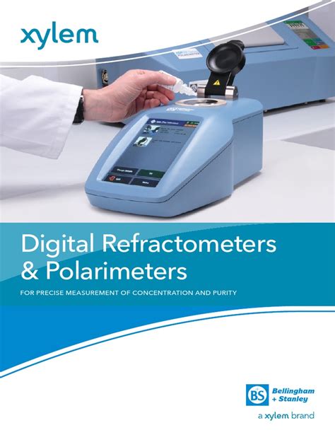 refractometer pdf paper|purity and concentration refractometer.